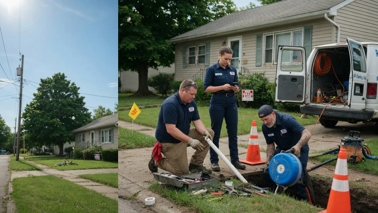 Sewer Line Repair in Venedocia, OH near me
